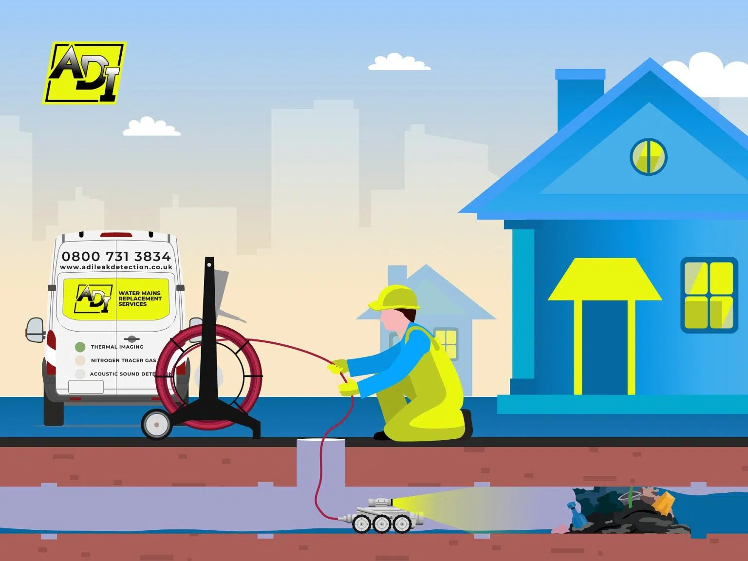 Drainage CCTV Surveys & Investigations Stockport